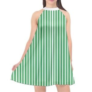 Disney dapper dance striped dress L NWOT